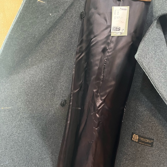 NWT H&M Double-breasted wool-blend coat. Large - Picture 10 of 11